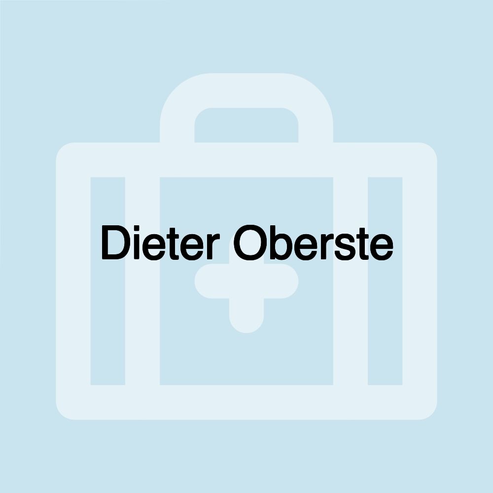 Dieter Oberste