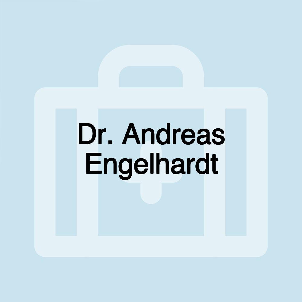 Dr. Andreas Engelhardt