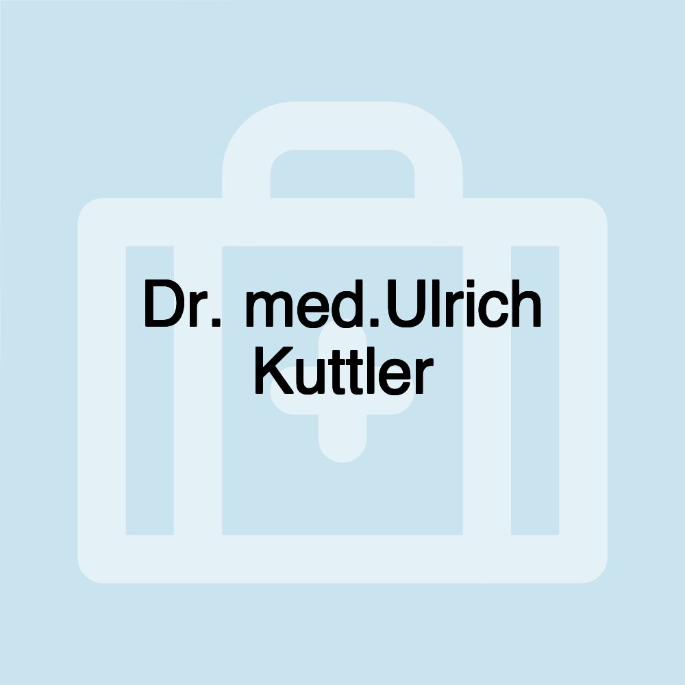 Dr. med.Ulrich Kuttler