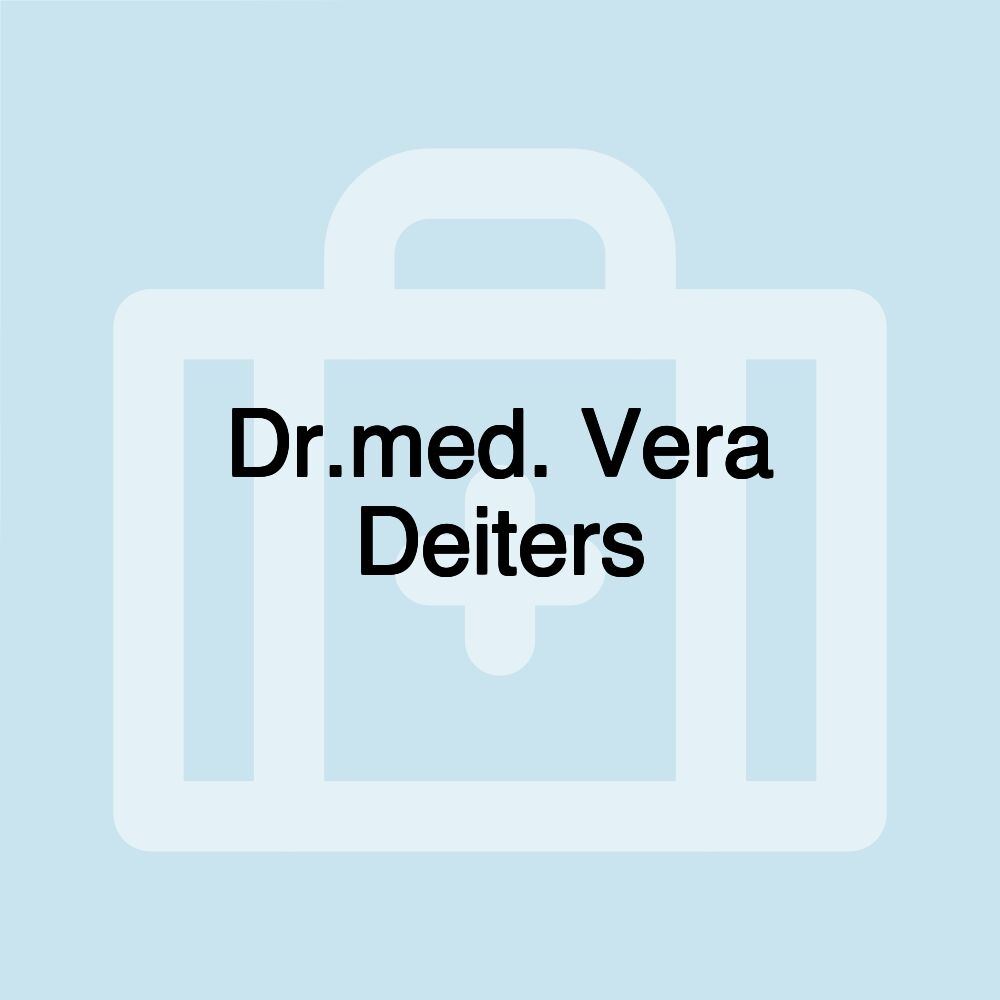 Dr.med. Vera Deiters