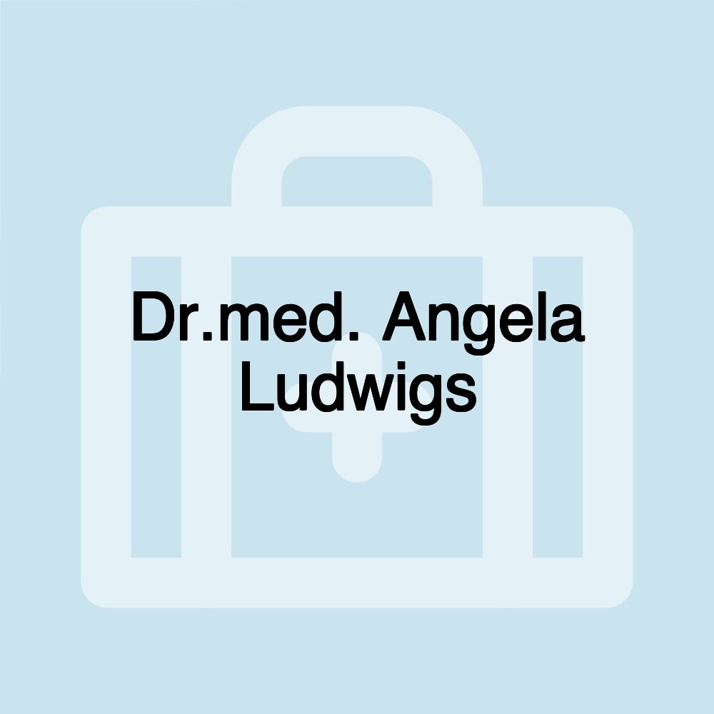 Dr.med. Angela Ludwigs