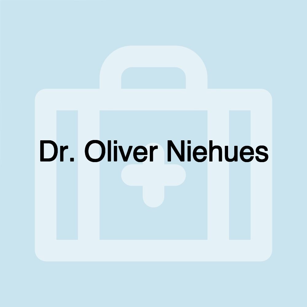 Dr. Oliver Niehues