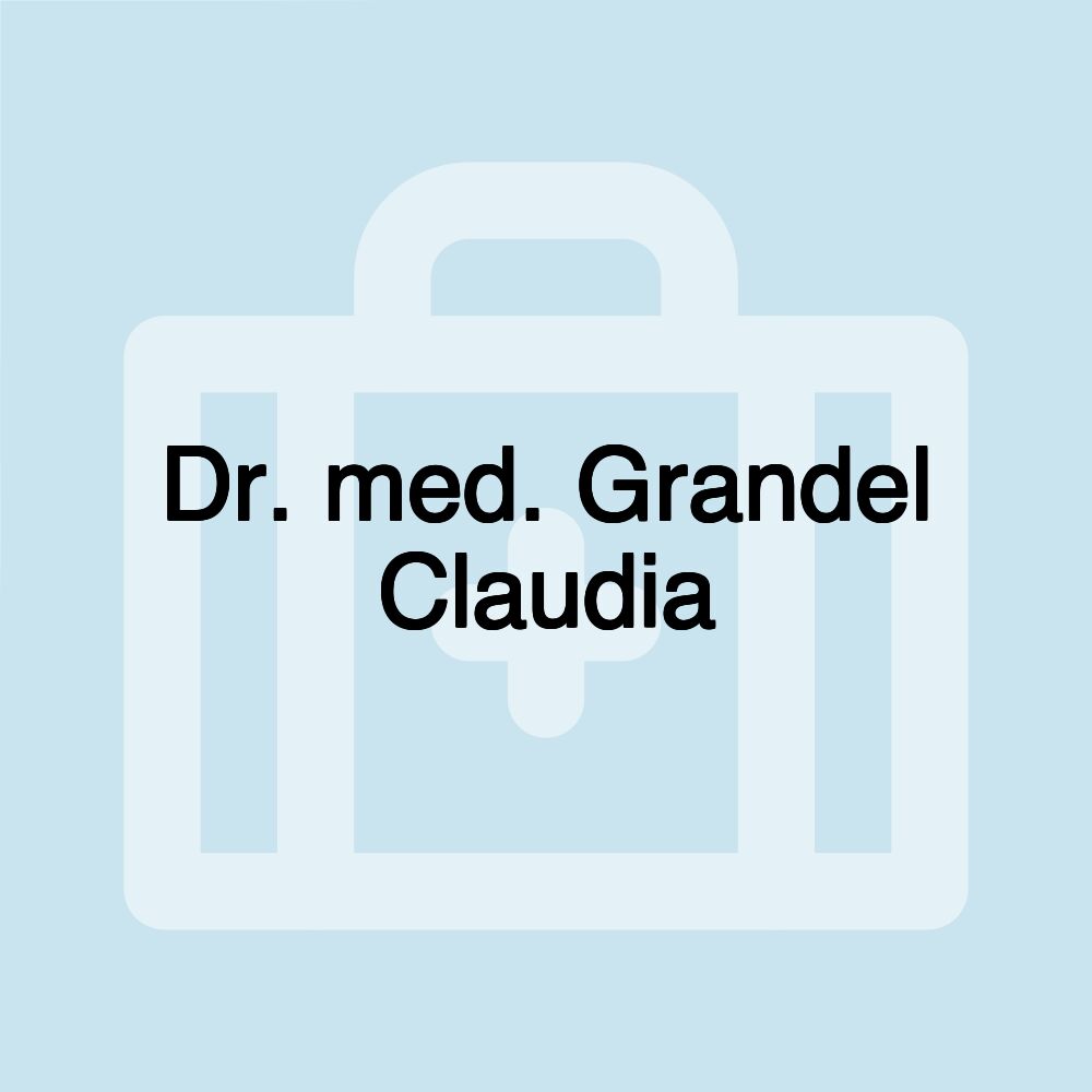 Dr. med. Grandel Claudia