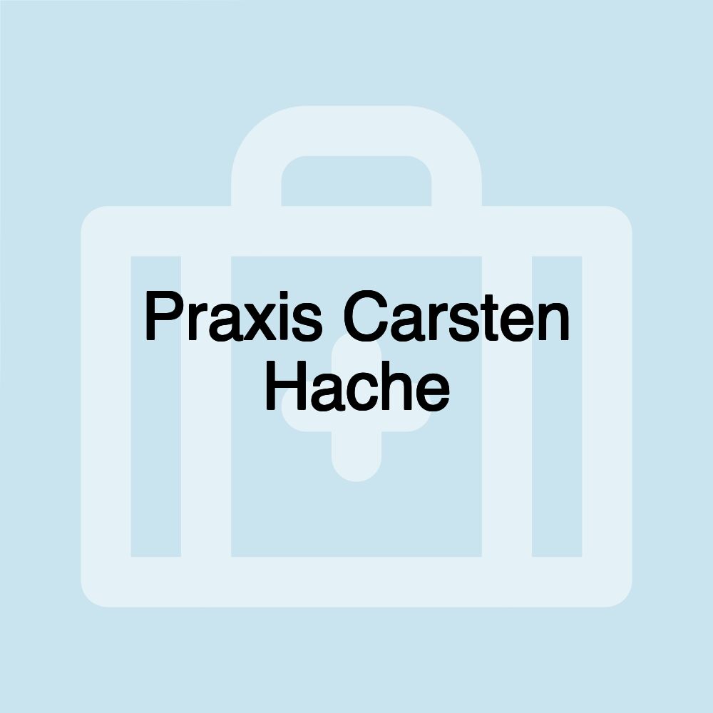 Praxis Carsten Hache