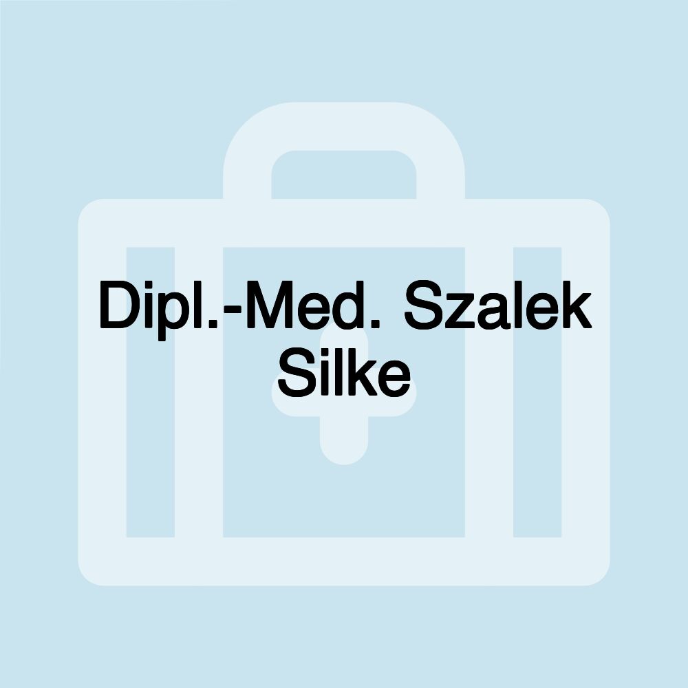 Dipl.-Med. Szalek Silke