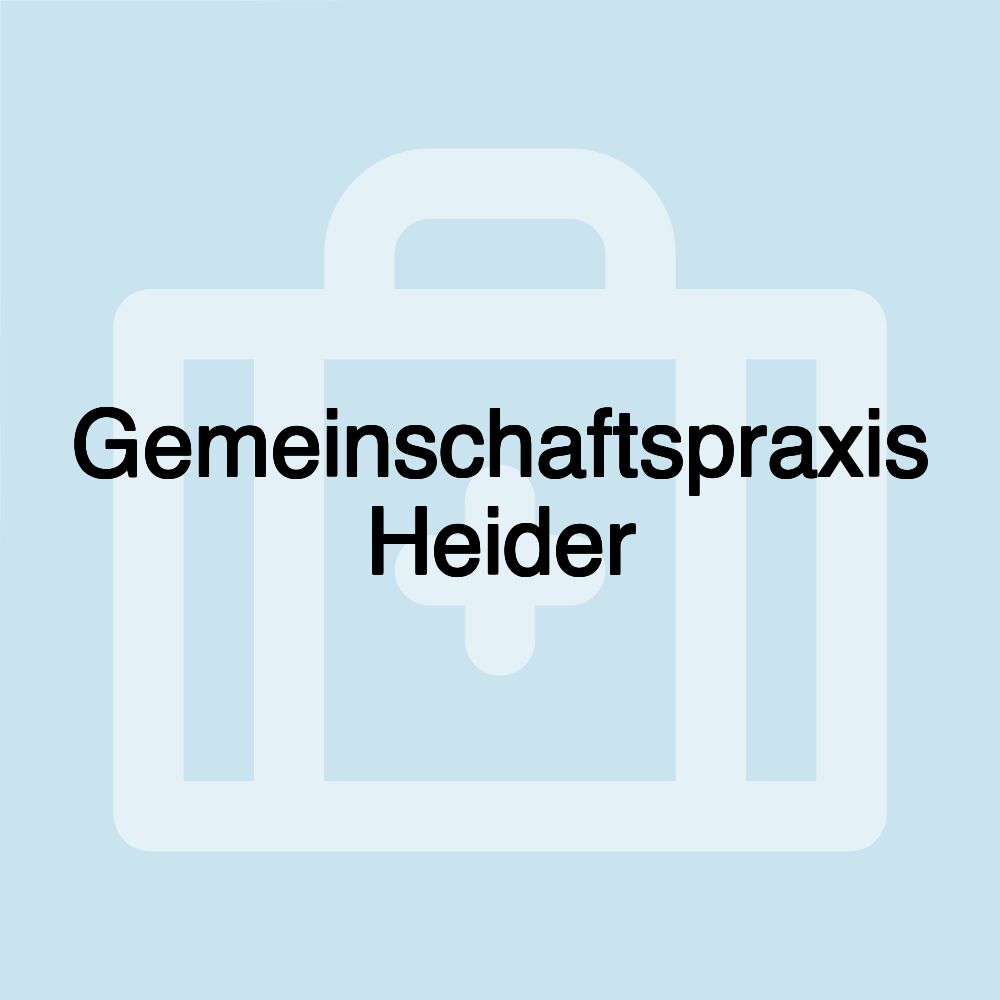 Gemeinschaftspraxis Heider