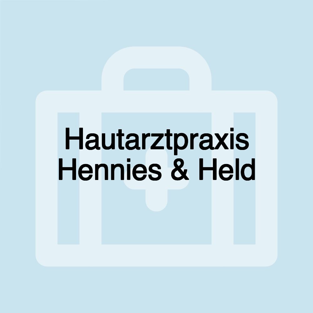 Hautarztpraxis Hennies & Held