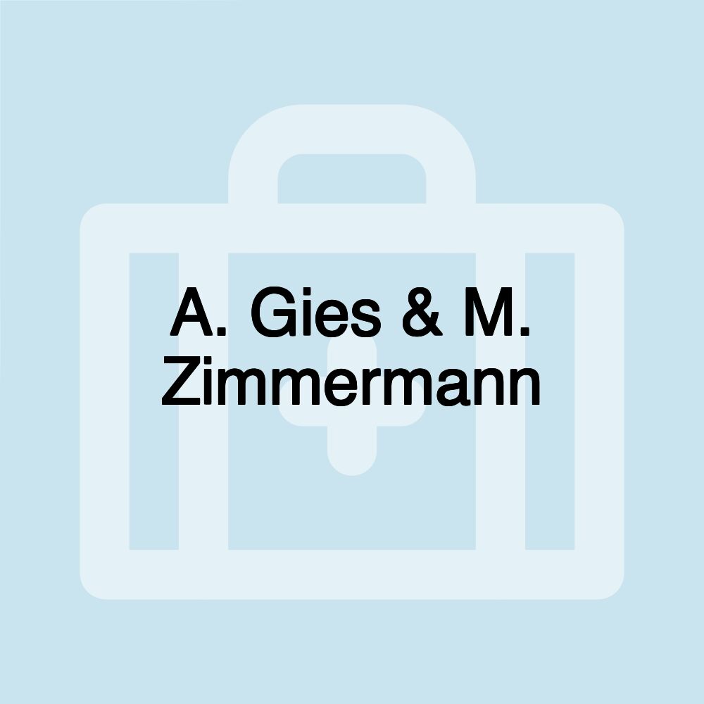 A. Gies & M. Zimmermann