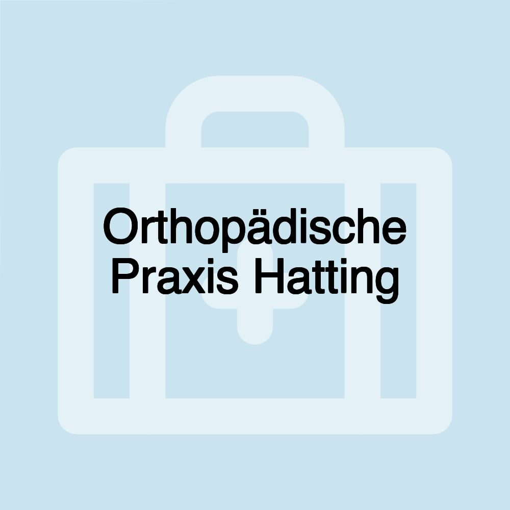 Orthopädische Praxis Hatting