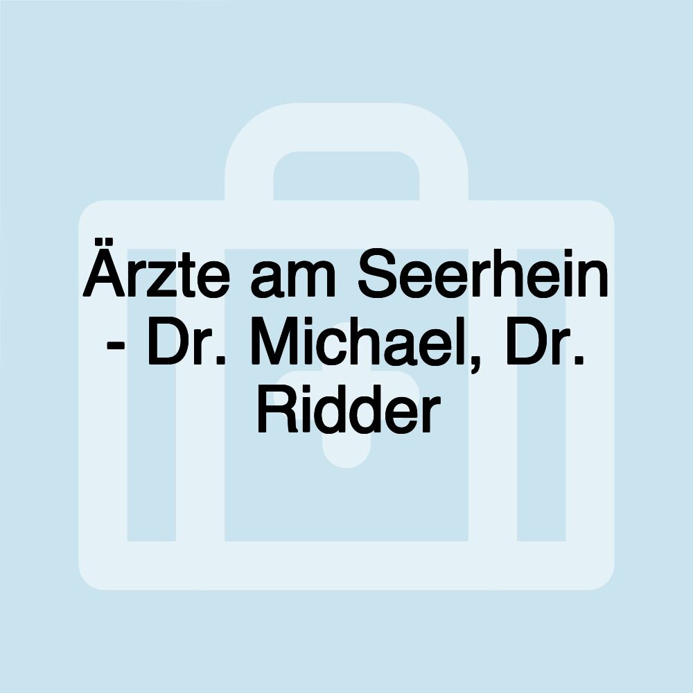 Ärzte am Seerhein - Dr. Michael, Dr. Ridder