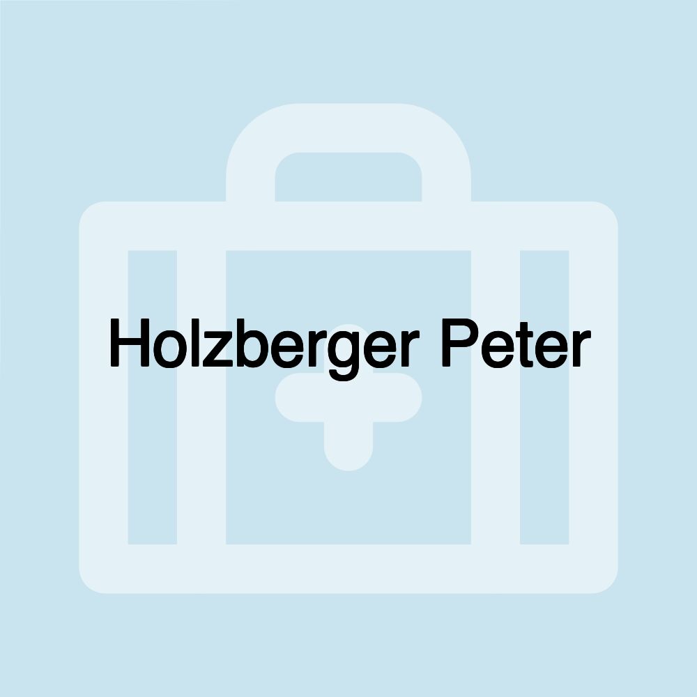 Holzberger Peter