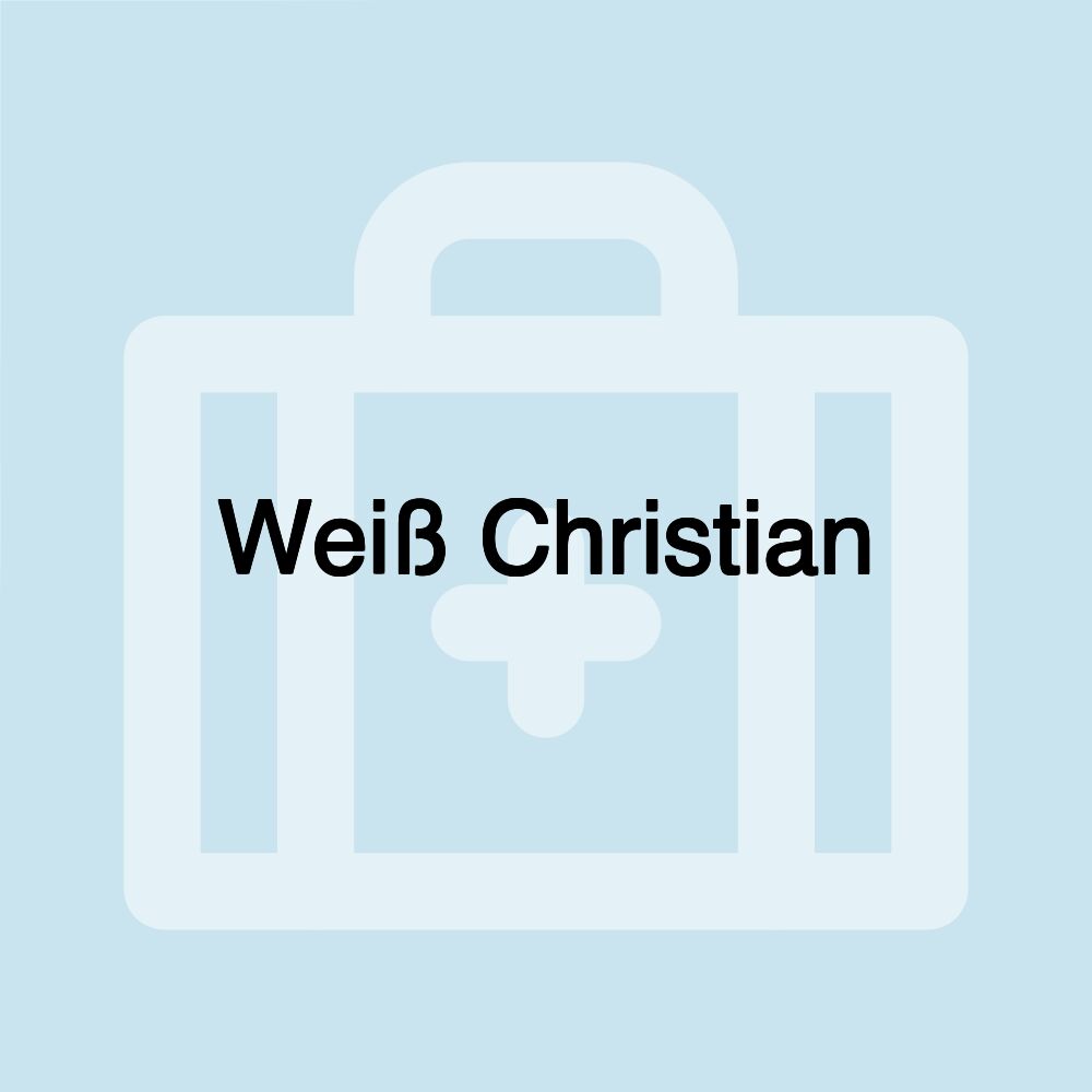 Weiß Christian