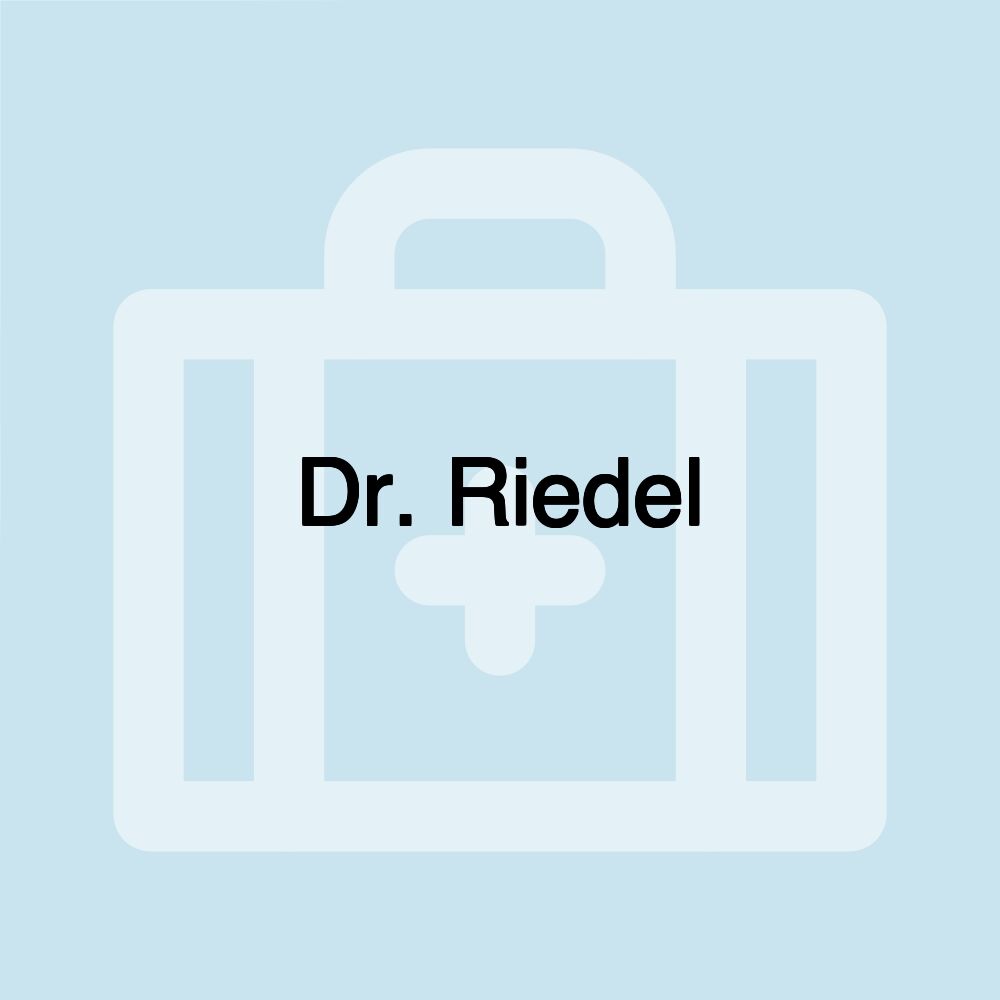 Dr. Riedel