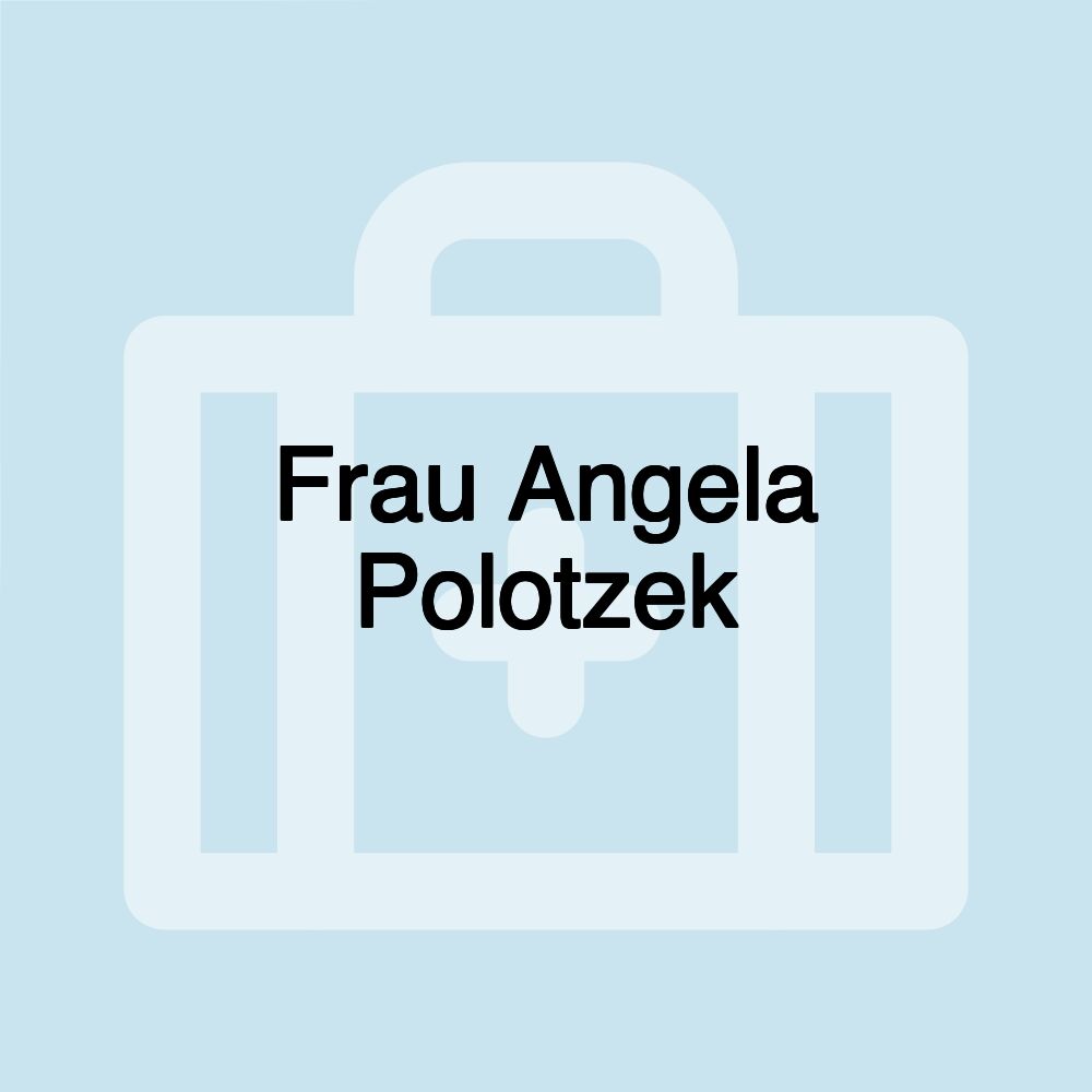 Frau Angela Polotzek