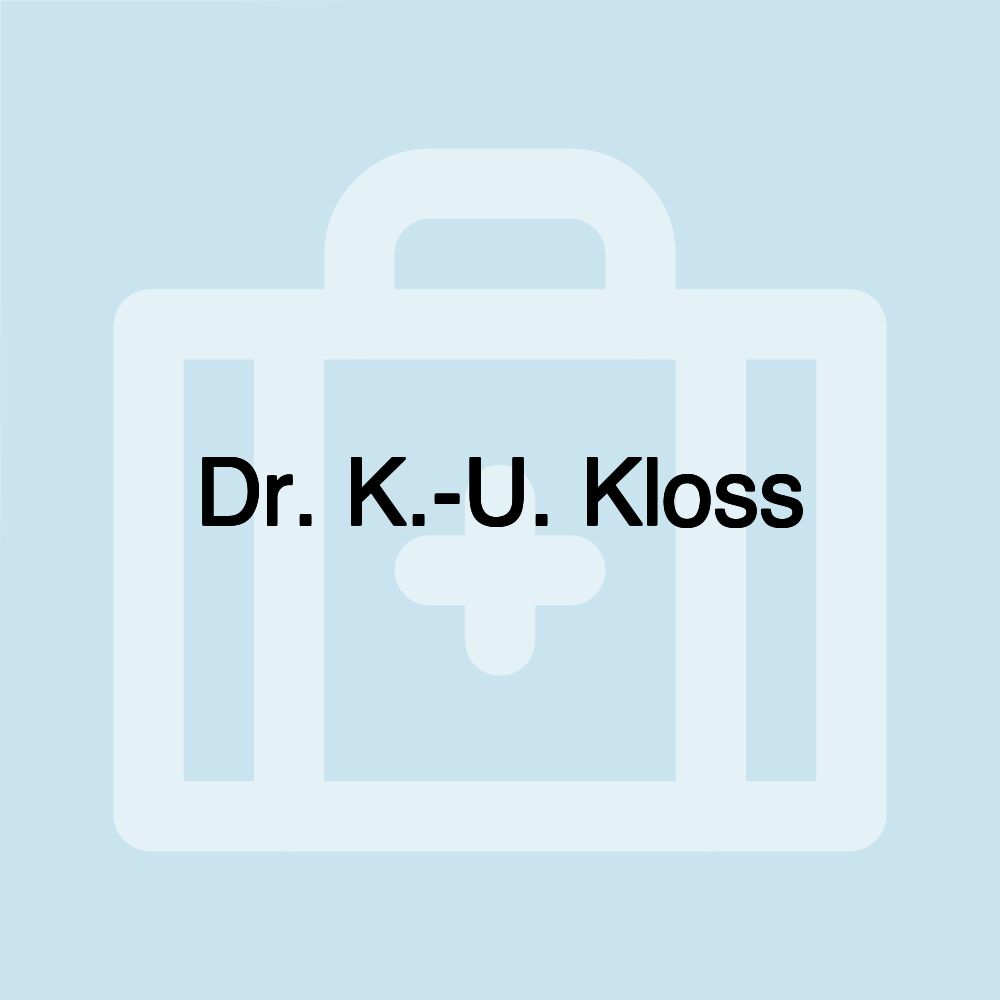 Dr. K.-U. Kloss