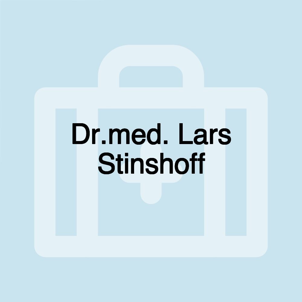 Dr.med. Lars Stinshoff