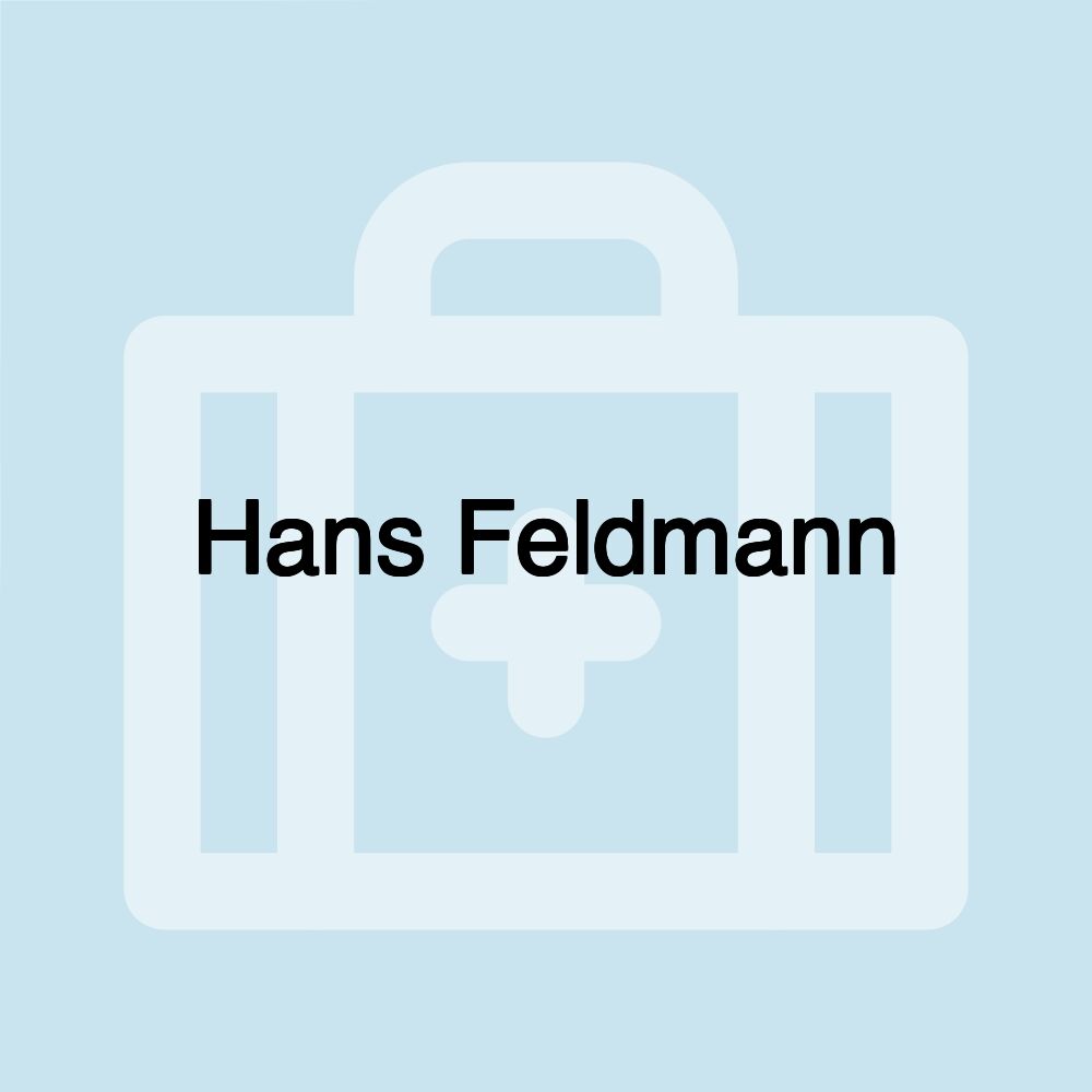 Hans Feldmann