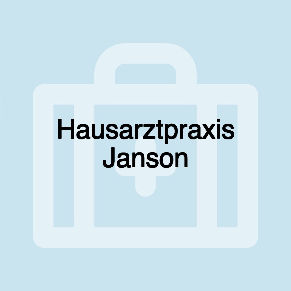 Hausarztpraxis Janson