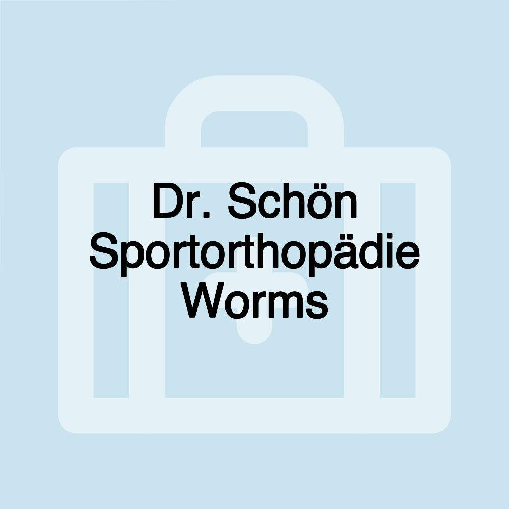 Dr. Schön Sportorthopädie Worms