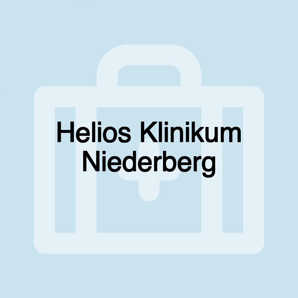 Helios Klinikum Niederberg