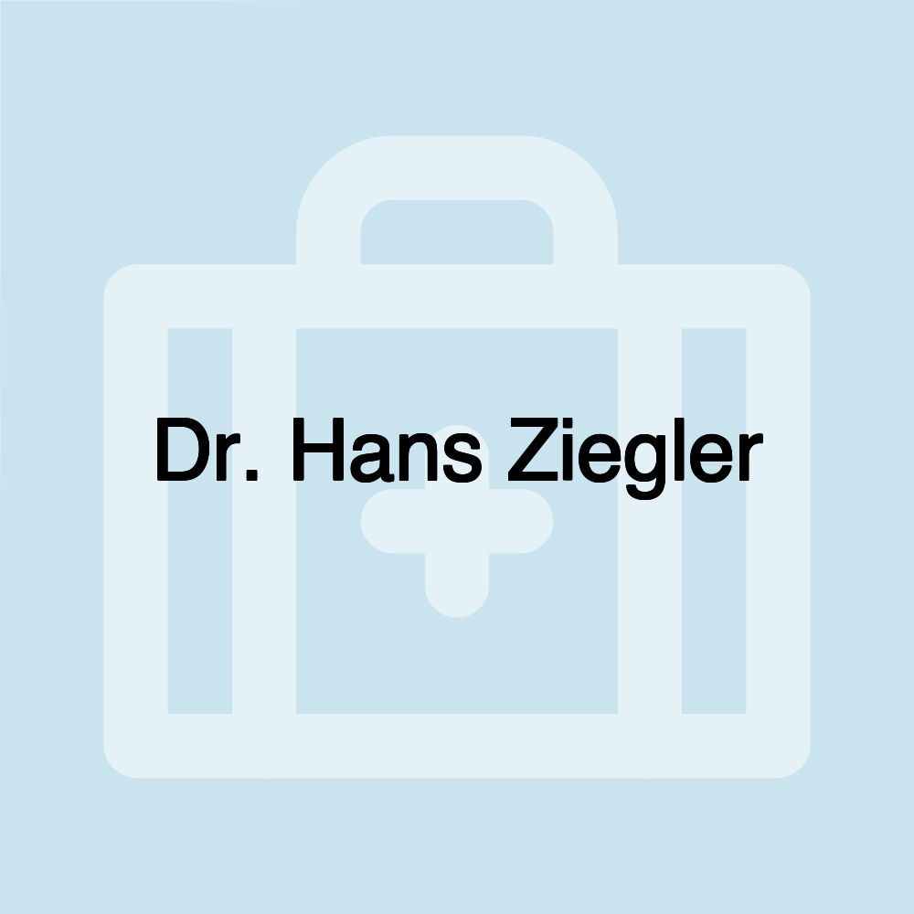 Dr. Hans Ziegler