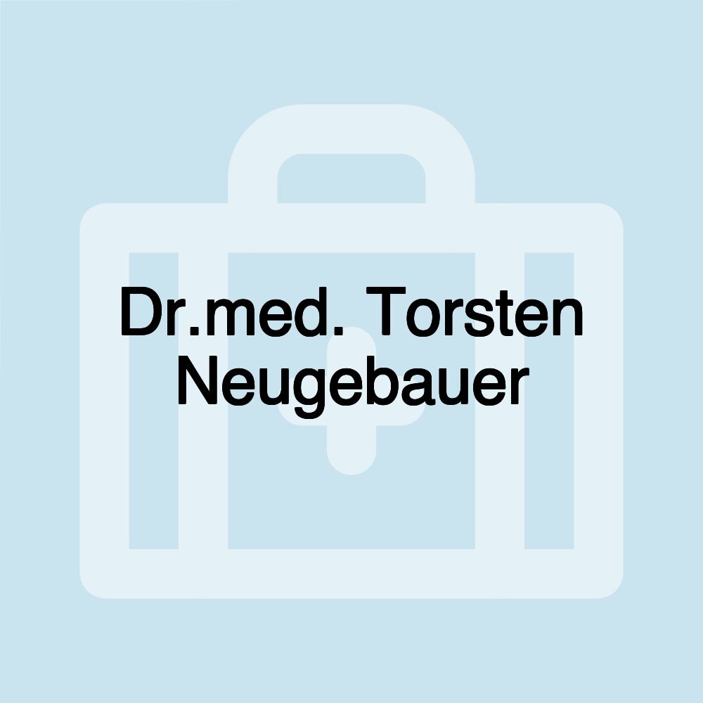 Dr.med. Torsten Neugebauer