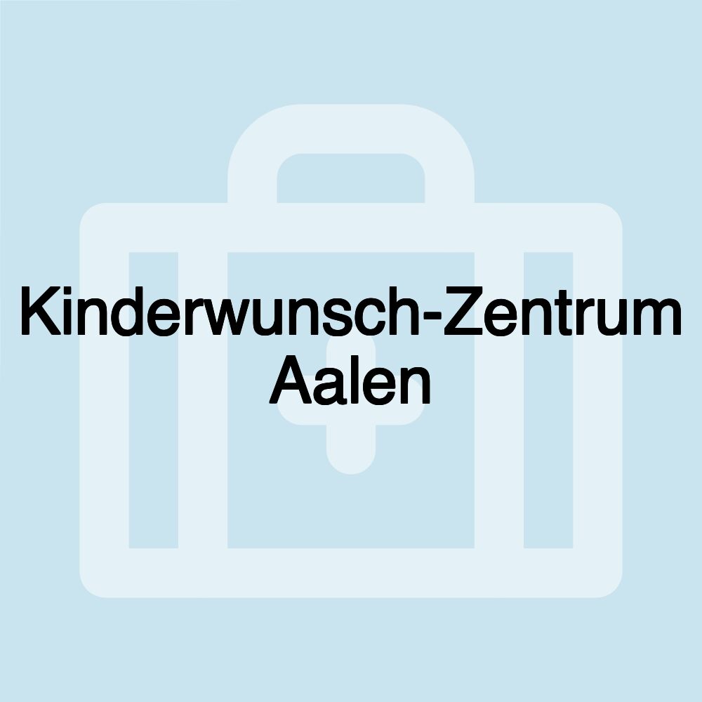 Kinderwunsch-Zentrum Aalen