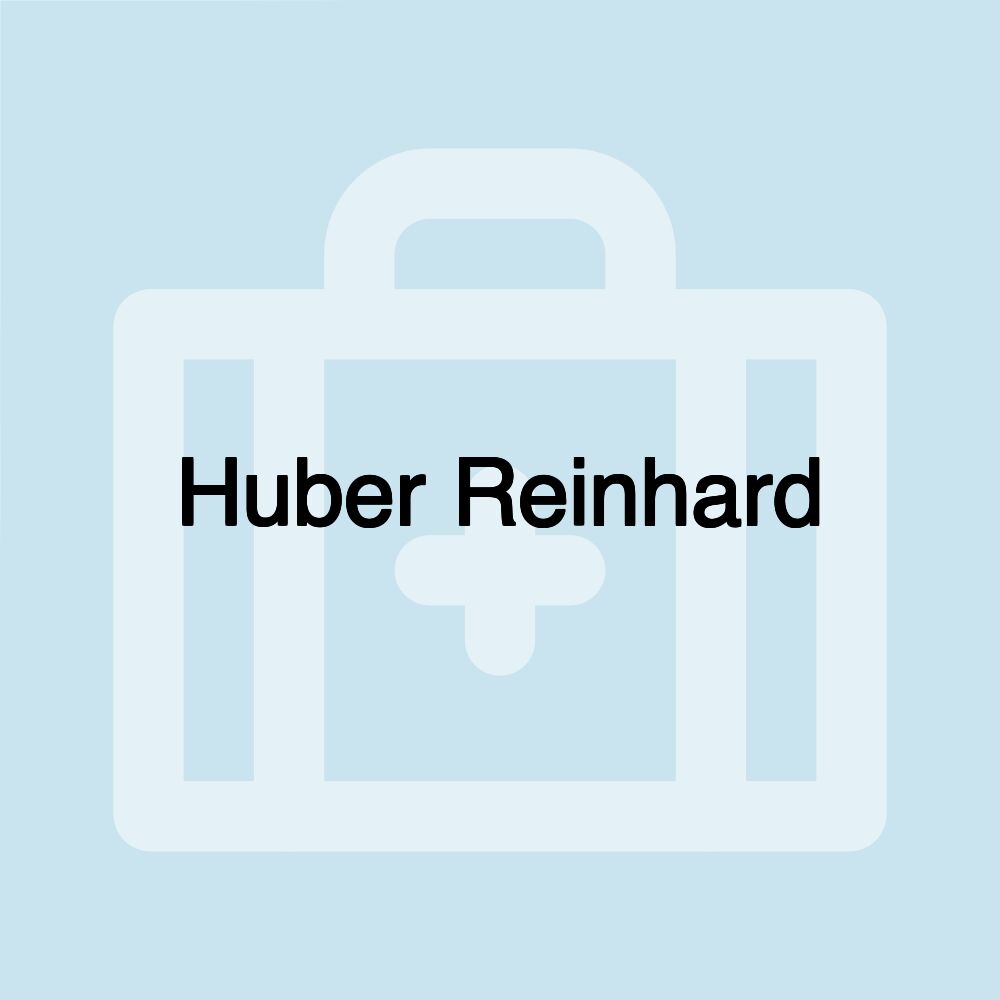 Huber Reinhard