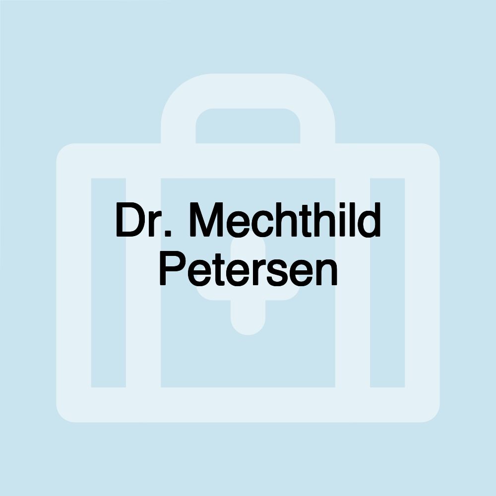 Dr. Mechthild Petersen