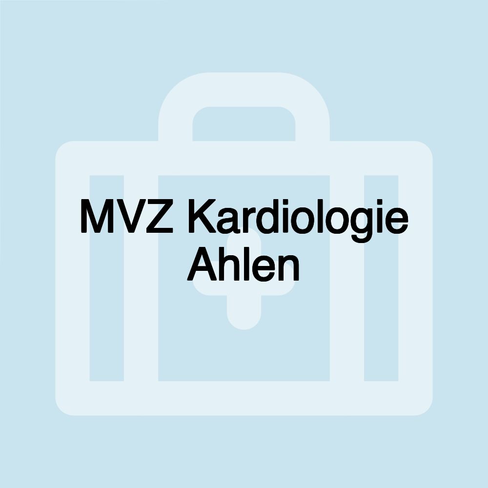 MVZ Kardiologie Ahlen