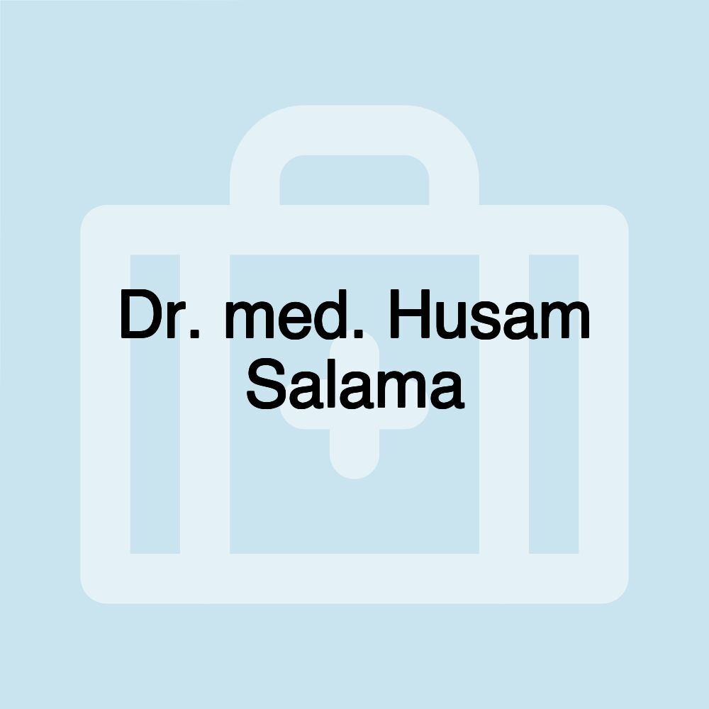 Dr. med. Husam Salama