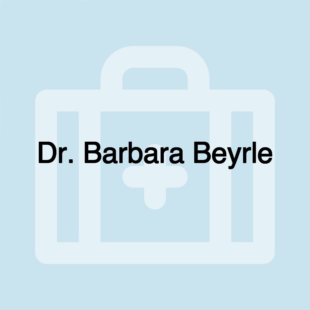 Dr. Barbara Beyrle