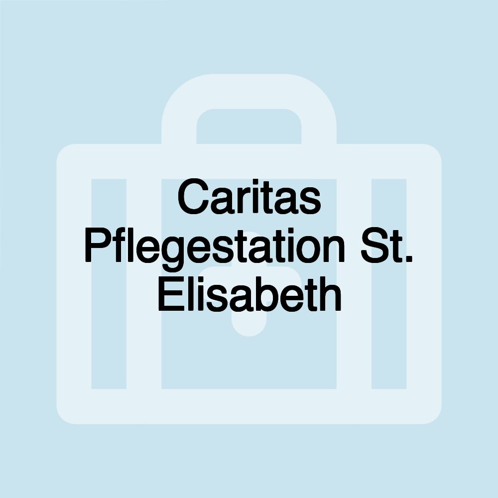 Caritas Pflegestation St. Elisabeth