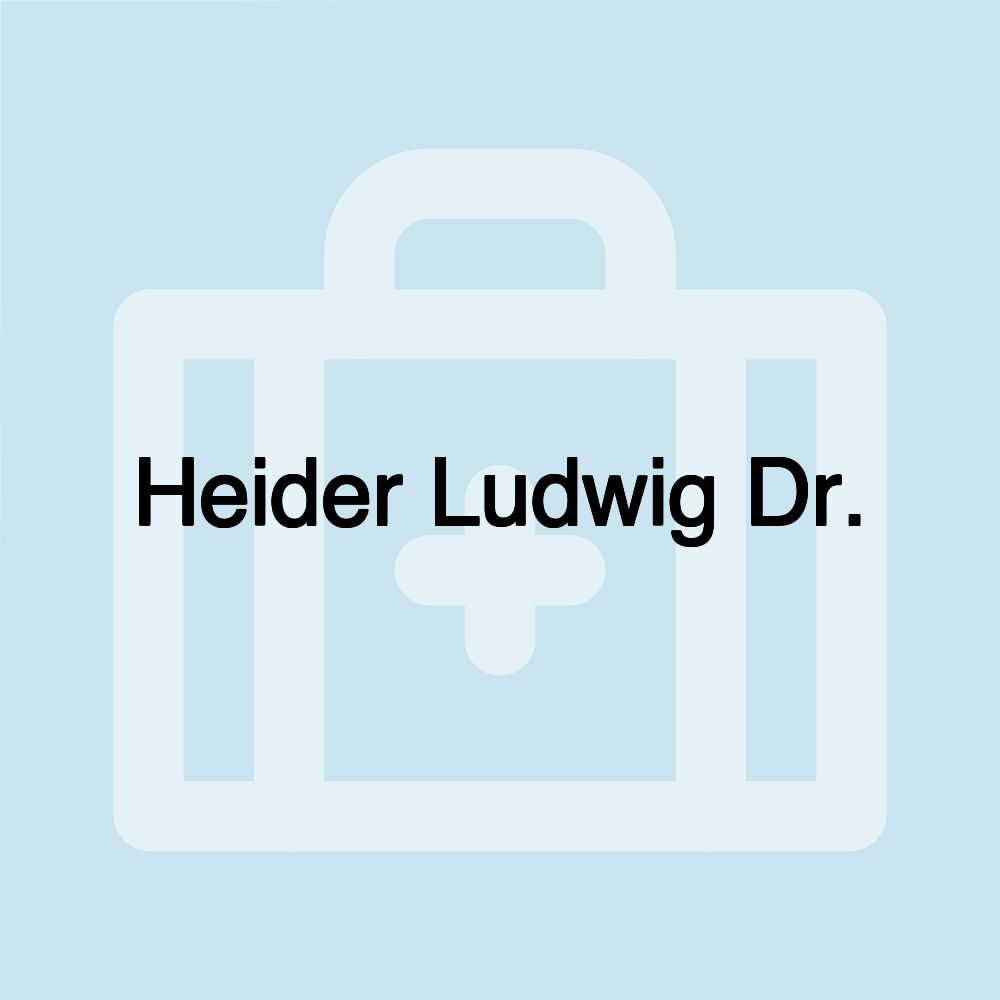 Heider Ludwig Dr.