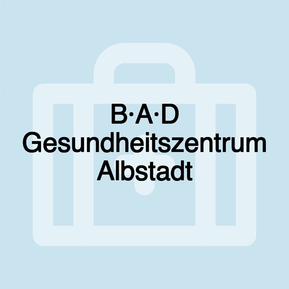 B·A·D Gesundheitszentrum Albstadt