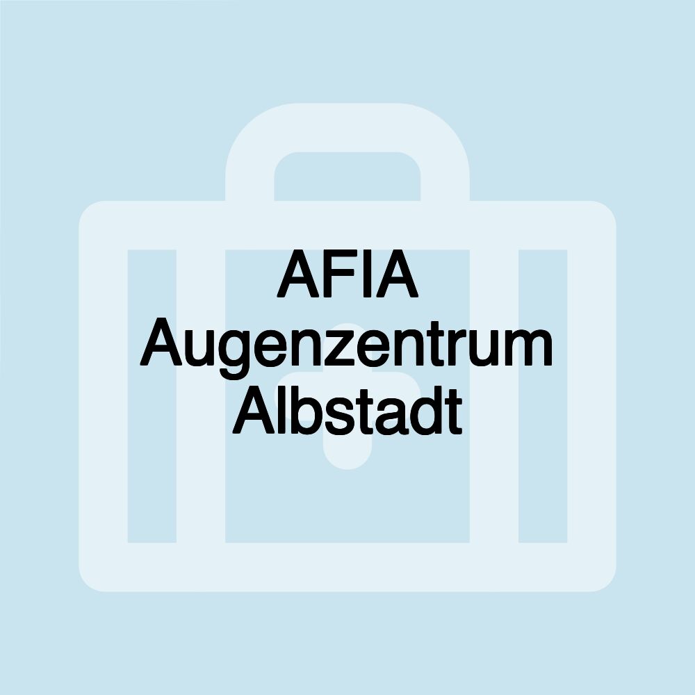 AFIA Augenzentrum Albstadt