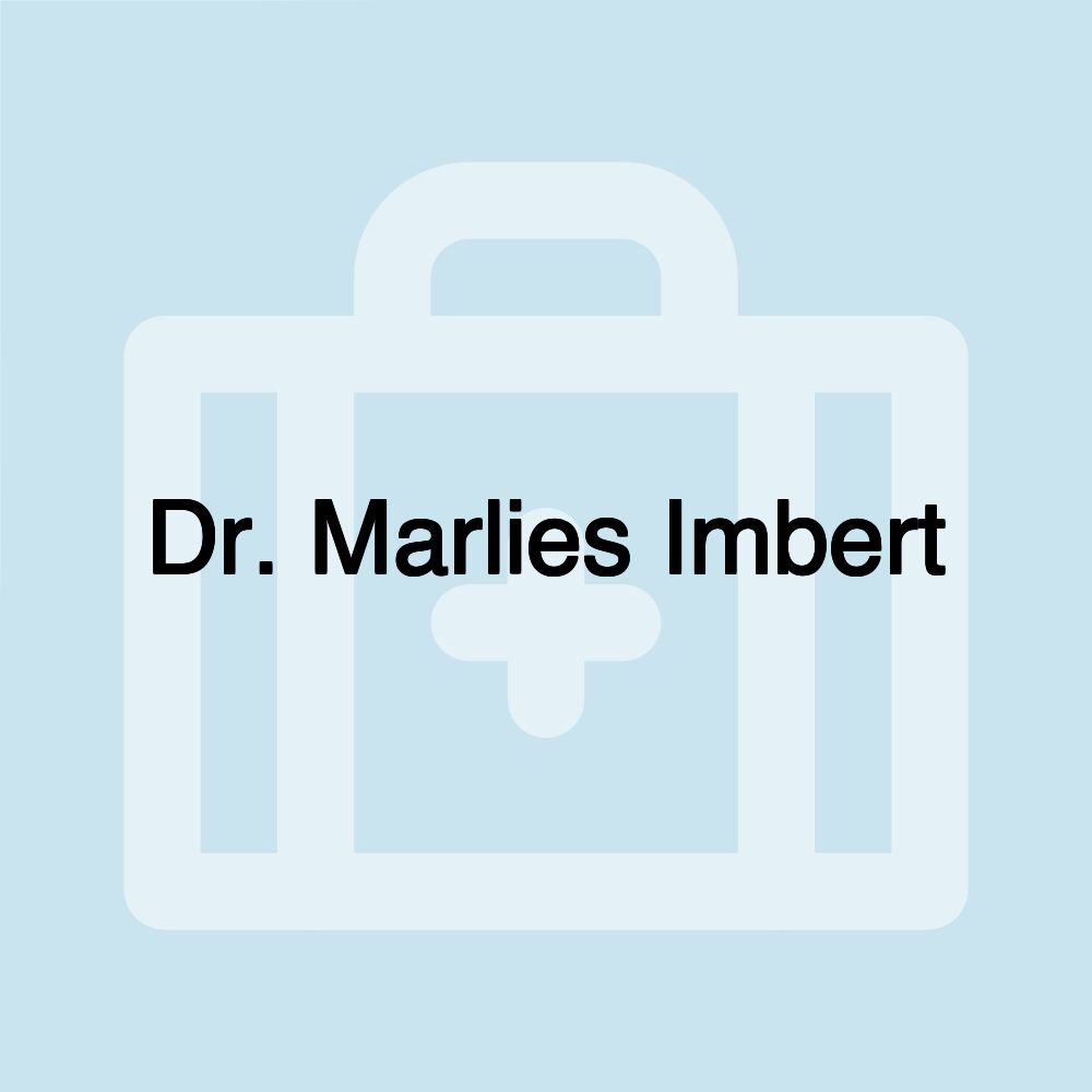 Dr. Marlies Imbert