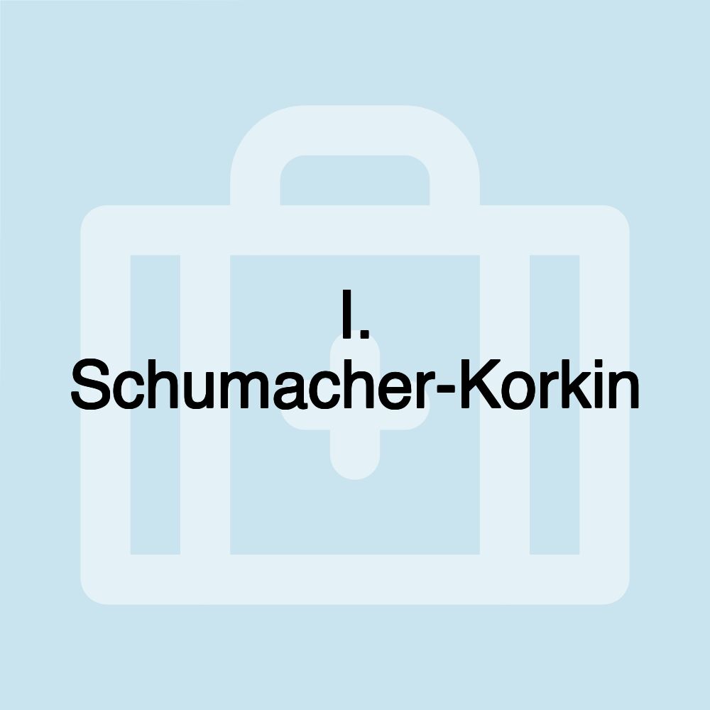 I. Schumacher-Korkin