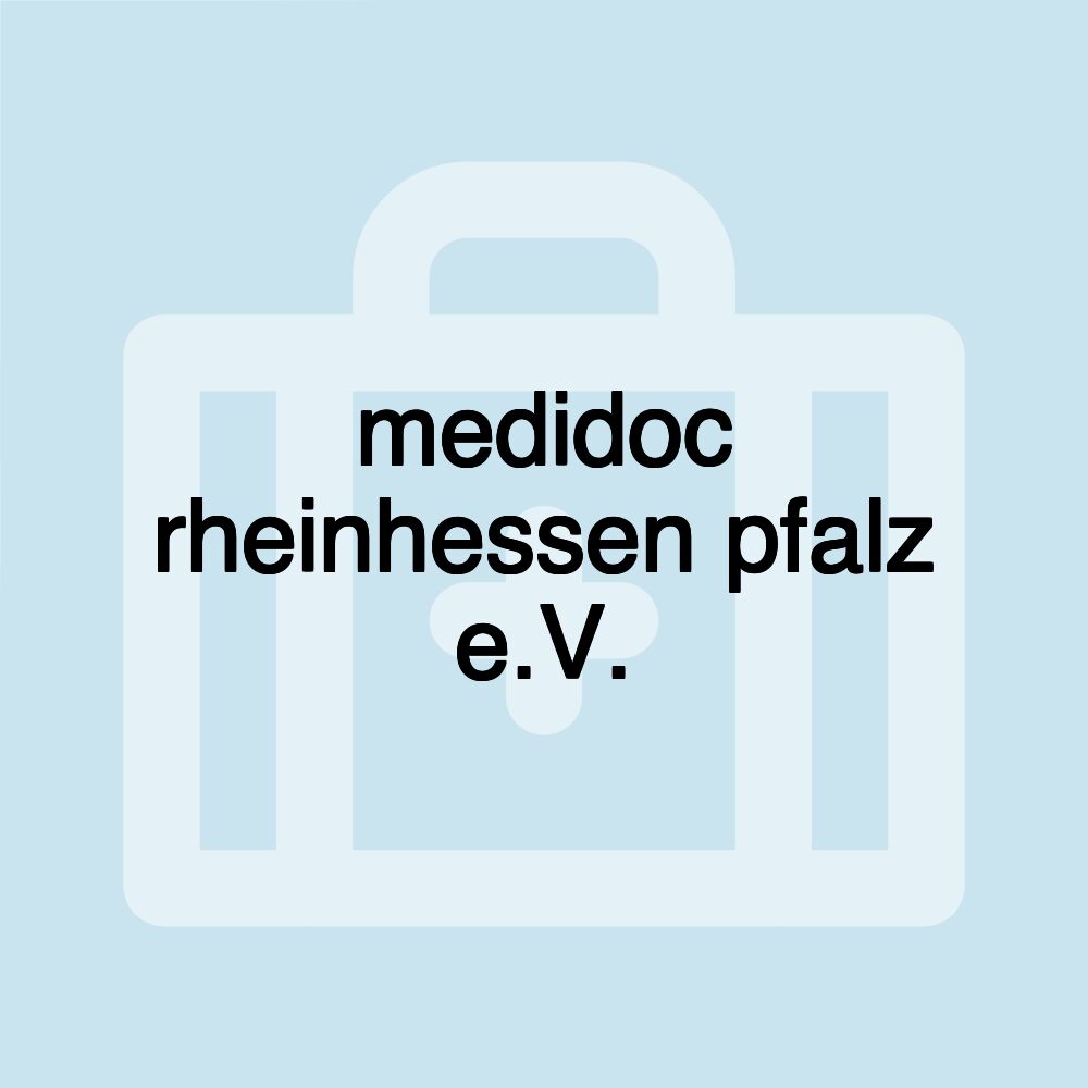 medidoc rheinhessen pfalz e.V.