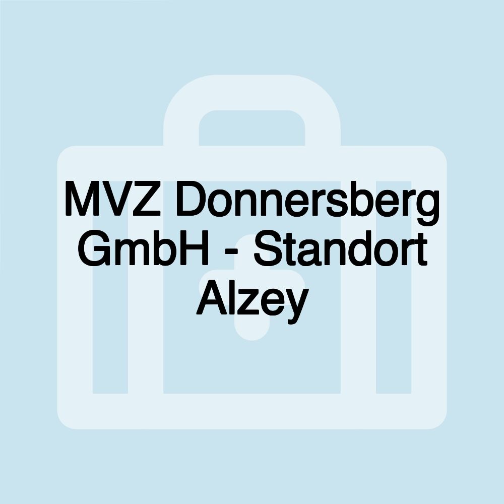 MVZ Donnersberg GmbH - Standort Alzey