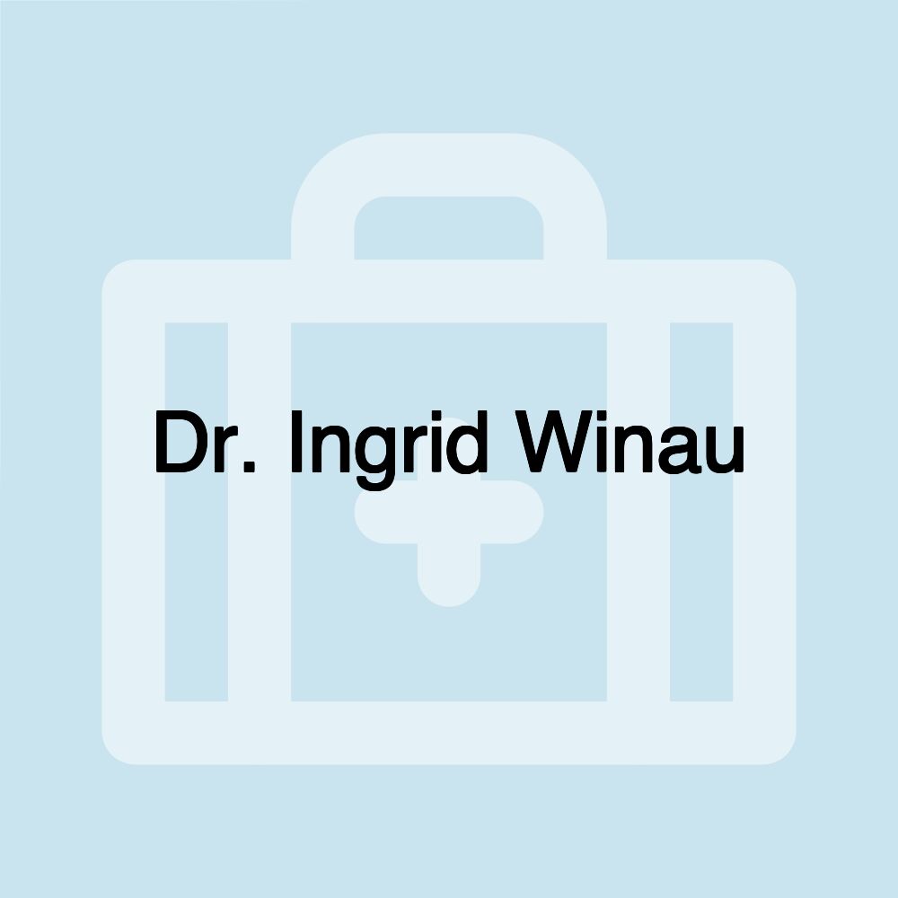 Dr. Ingrid Winau