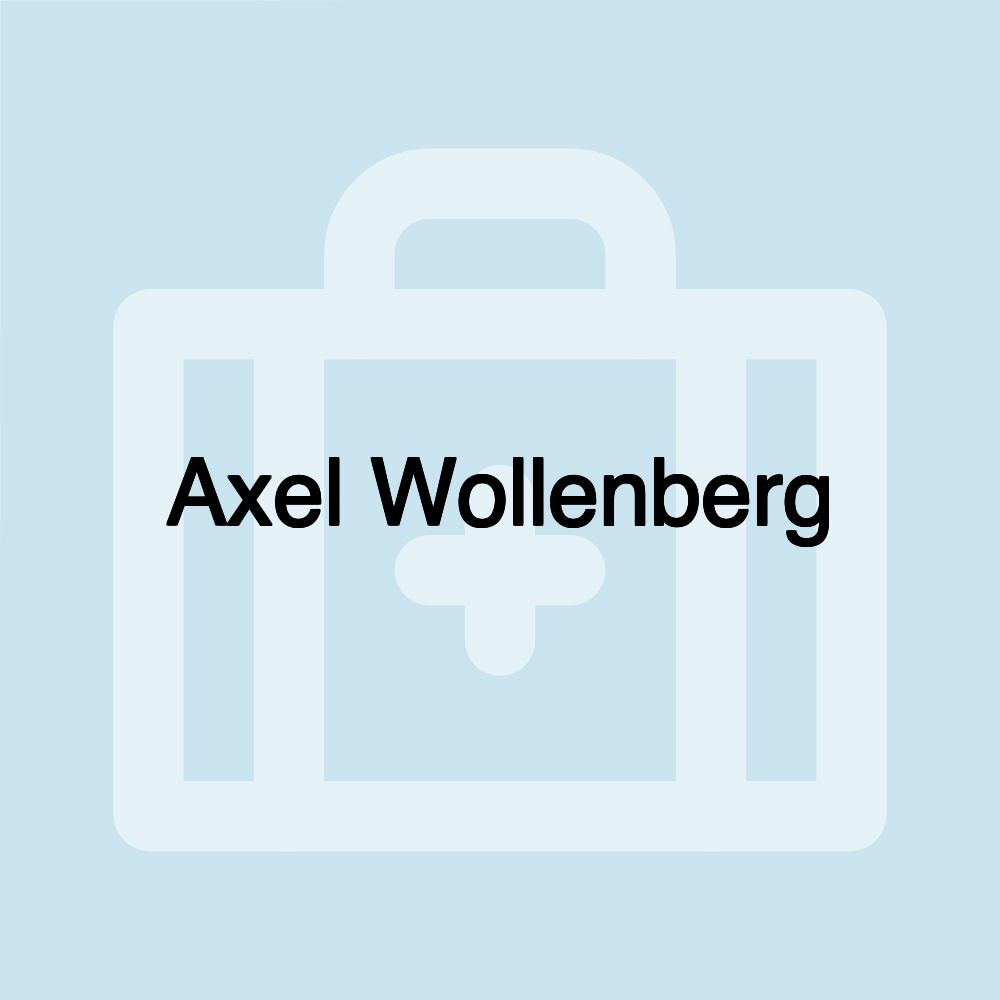 Axel Wollenberg