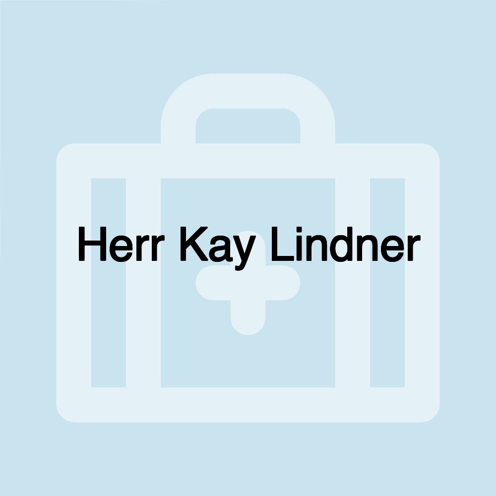 Herr Kay Lindner