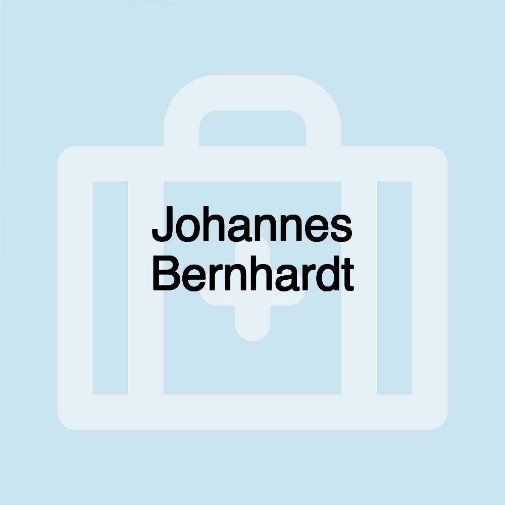 Johannes Bernhardt