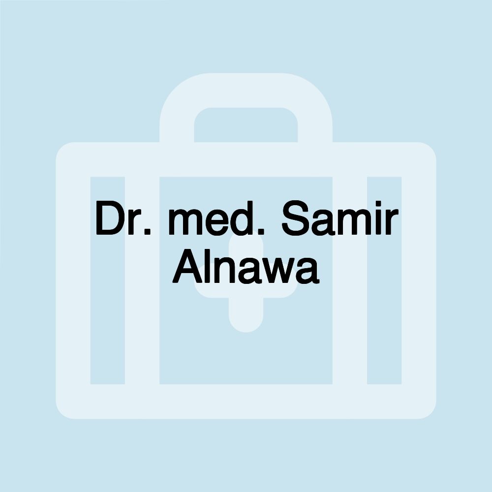 Dr. med. Samir Alnawa