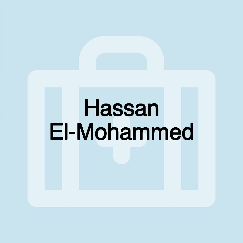 Hassan El-Mohammed