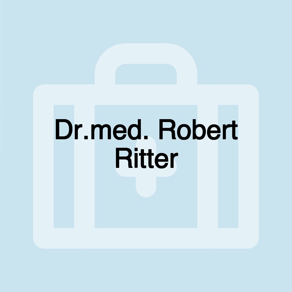 Dr.med. Robert Ritter