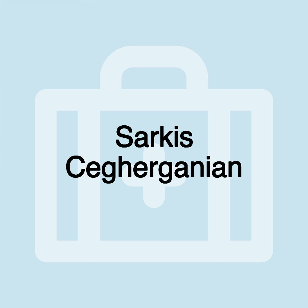 Sarkis Cegherganian