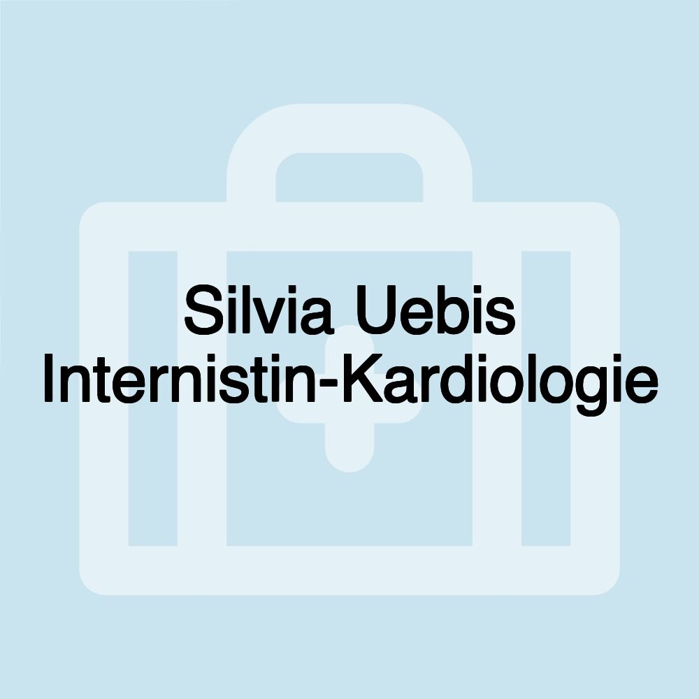 Silvia Uebis Internistin-Kardiologie