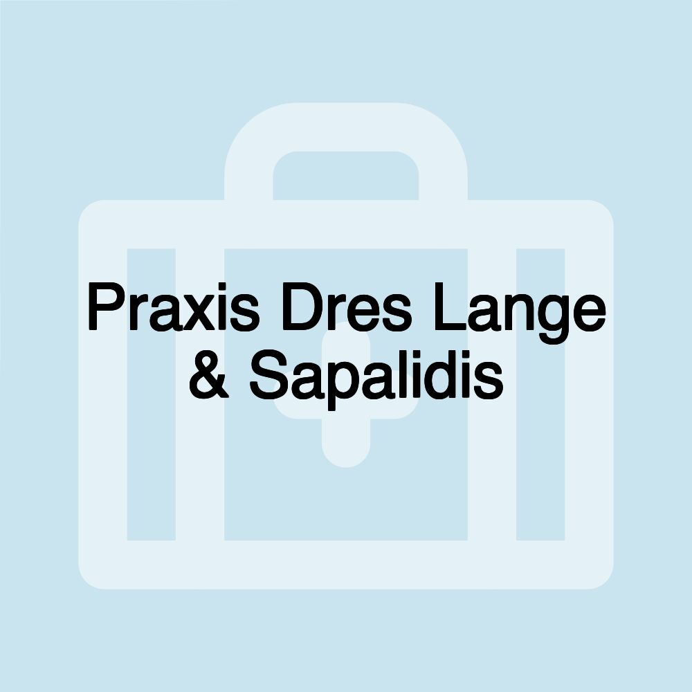 Praxis Dres Lange & Sapalidis